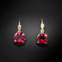 Earrings "Splendor (Ruby)" with Swarovski™ crystals
